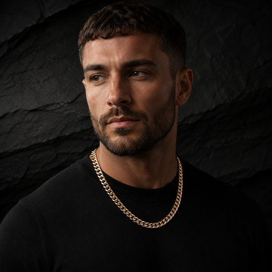 Signature Cuban Chain — 8mm Rose Gold
