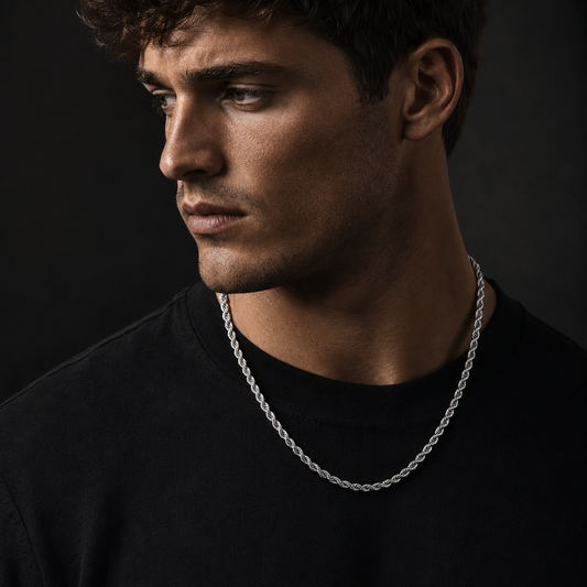 Core Rope Chain - Silver