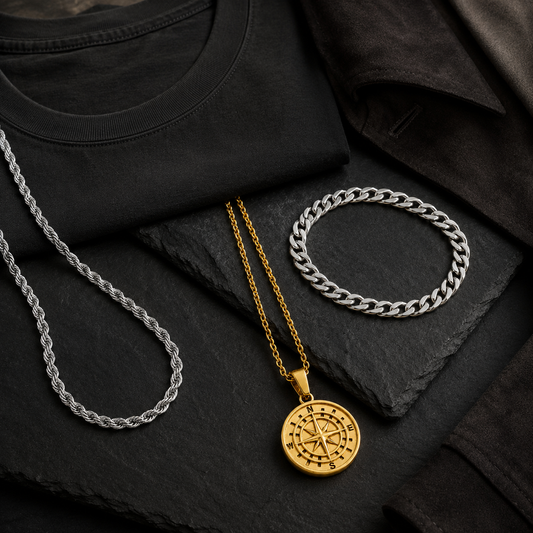 How to Wear Men’s Jewellery Without Looking Overdone