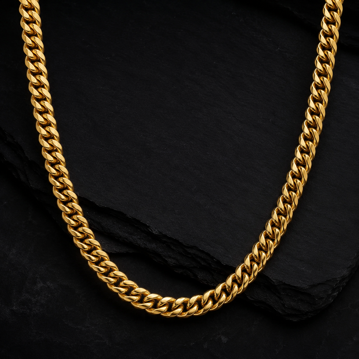 Signature Cuban Chain — 8mm Gold