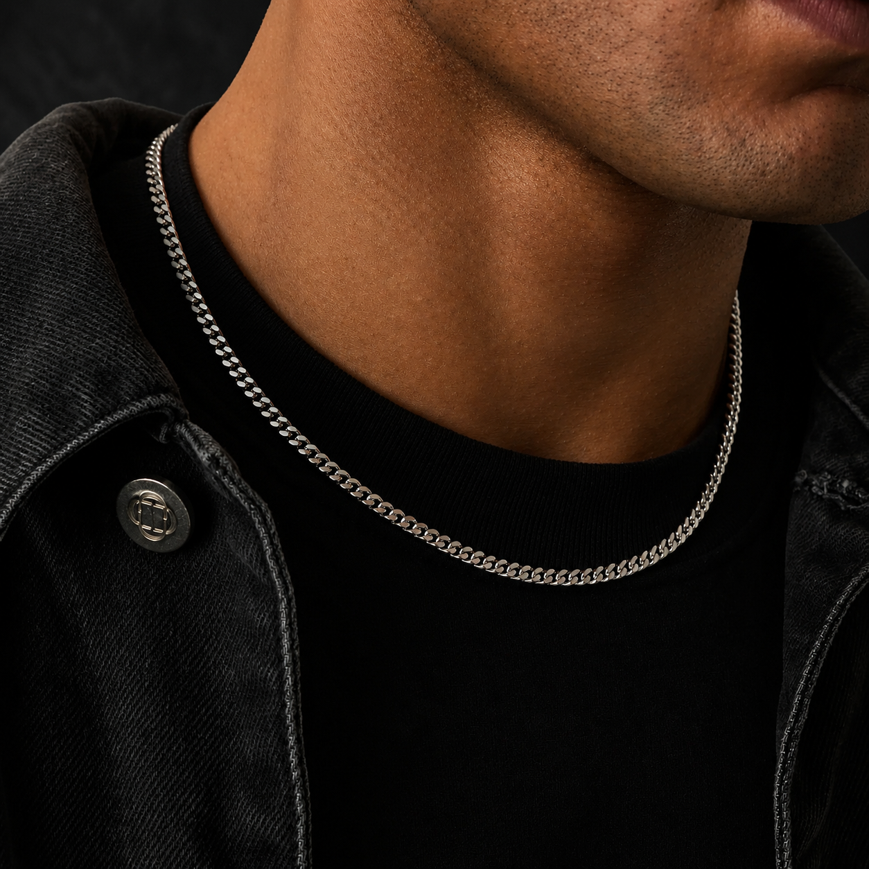 Essential Cuban Chain — 4mm Silver
