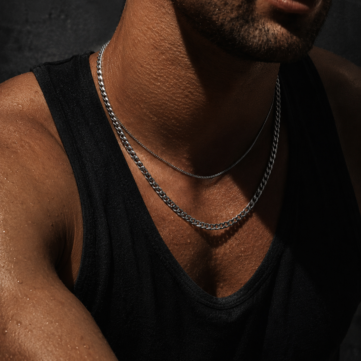 Essential Cuban Chain — 4mm Silver