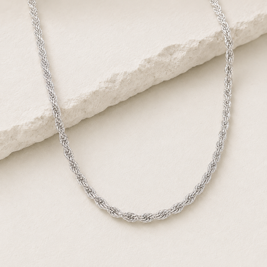 Core Rope Chain - Silver