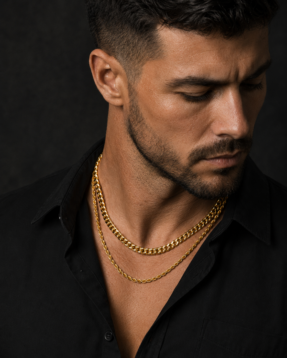 The Apex Core Set — Cuban & Rope Chain