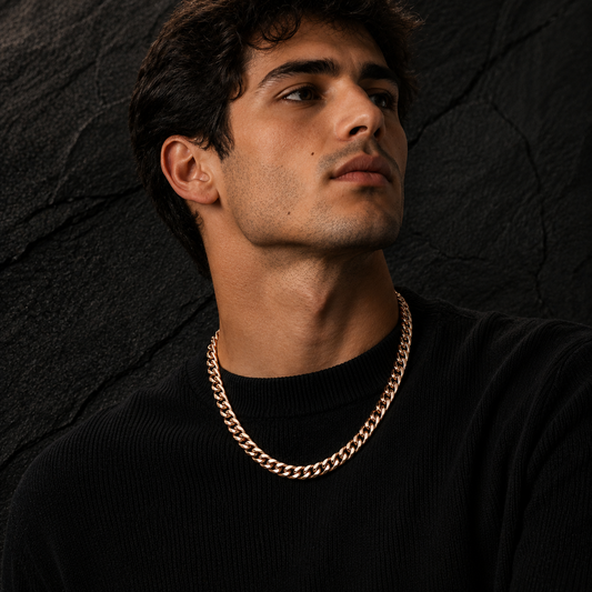 Signature Cuban Chain — 8mm Gold