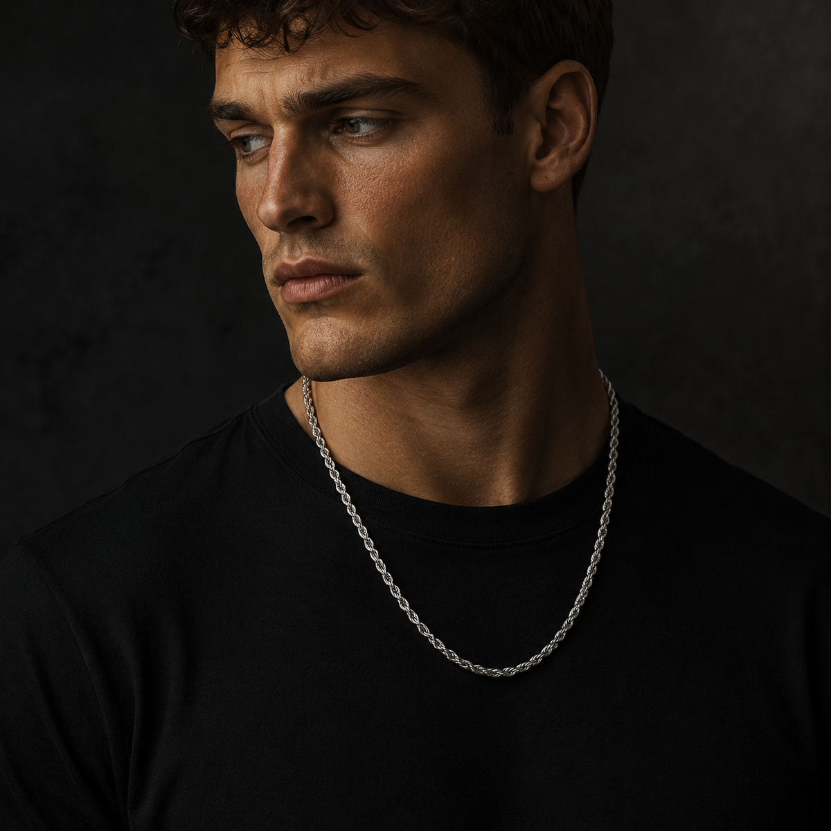 Core Rope Chain - Silver
